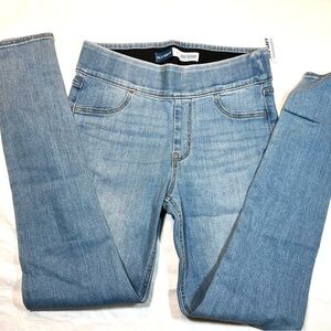 Old Navy Rockstar mid-rise super skinny denim leggings size 4 NWT